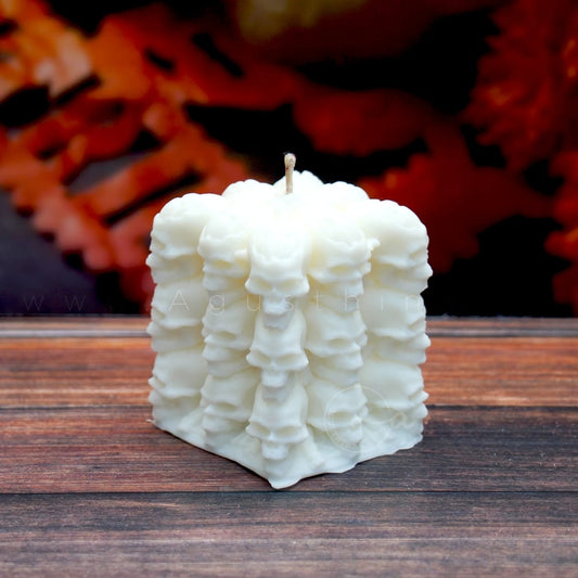 vela bubble en forma de craneos