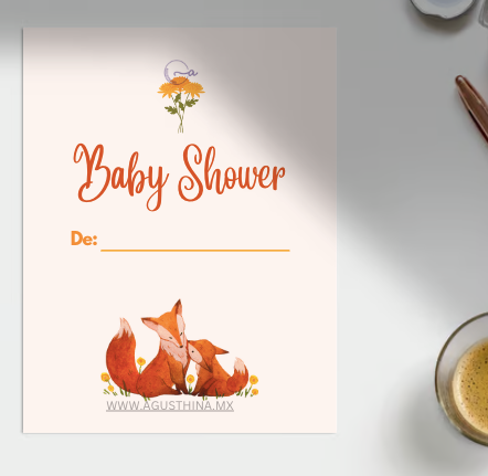 Agenda Baby Shower: organiza un baby shower perfecto paso a paso sin estrés Agusthinamx