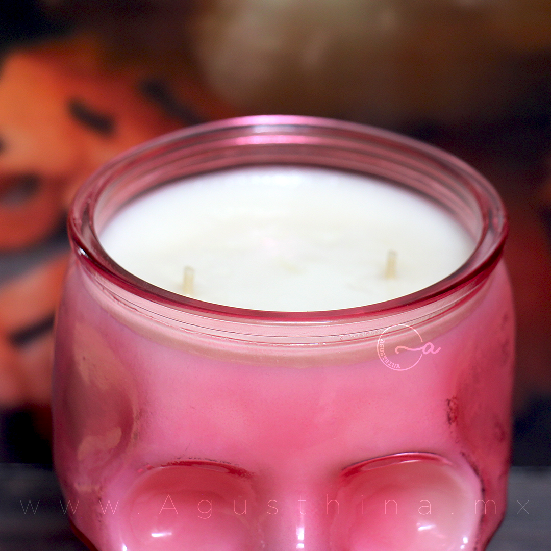 Cráneo (pabilo blanco)