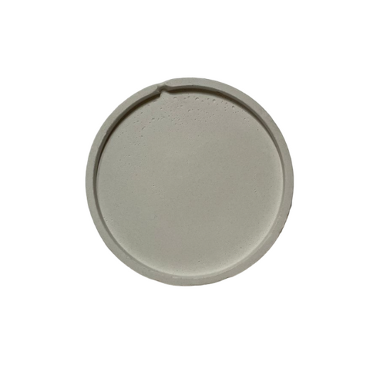 base de cemento forma circular